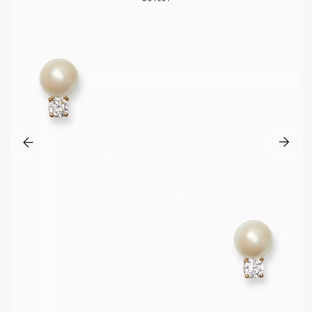 Kate Spade NEW Pearls Of Wisdom Studs